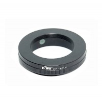 JJC Lens Mount Adapter for T mount lens on Canon EOS camera body