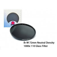 B+W 72mm Neutral Density 1000x 110 Glass Filter