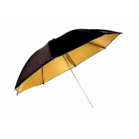 Gold reflective flash umbrella 100cm