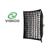 Softbox with egg crate grid 60x90 for Bowens S mount