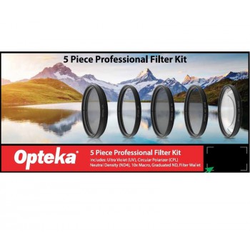 Opteka 52mm High Definition Professional 5 Piece Filter Kit