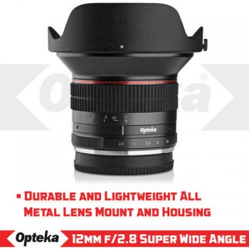 Opteka 12mm f/2.8 Lens for Sony E Mount