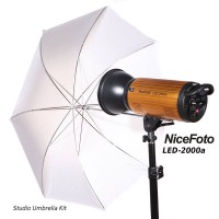 Professional Double Constant Studio Lighting Kit /w Umbrellas