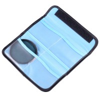 4 Pockets Slots Lens Filter Pouch Bag Wallet Case