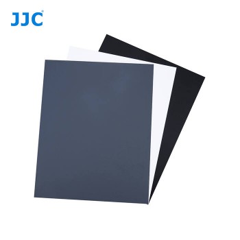 JJC GC-1 3-in-1 White Balance & Digital Gray Card Set