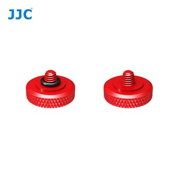 JJC Professional Deluxe Soft Release Button for cameras - Red