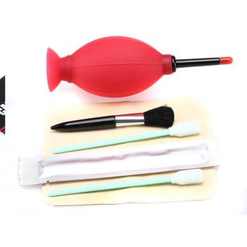 6 in 1 Lens Cleaner Cleaning Kit Air Blower Cloth