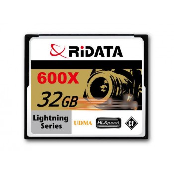 RiDATA 32GB Professional 600X Super high Speed Lightening Compact Flash Card