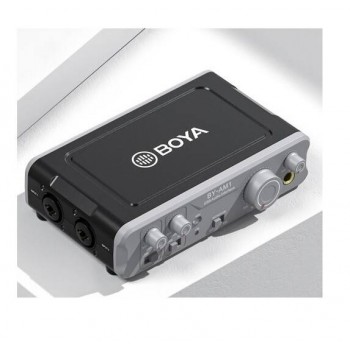 Professional Quality Boya Dual Channel Audio Mixer for 2 XLR Microphones