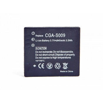 CGA-S009 Battery For PANASONIC 940mAh