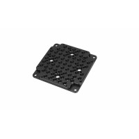 Aluminum Camera Cheese Mounting Plate Compatible With Standard 75mm VESA Mount