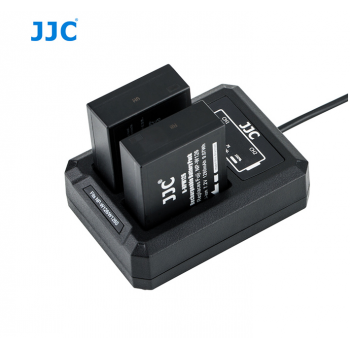 JJC USB Dual Battery Charger fits Fujifilm F.NP-W126