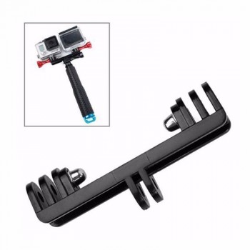 Double Bracket Bridge Connector with Screw For Dual Gopro and action cameras
