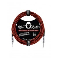 Mophead 15 Foot 4.5m Instrument Braided Cable - Red
