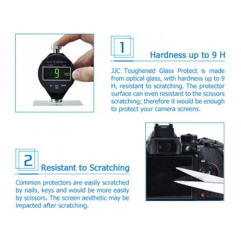 Ultra-thin Professional Glass LCD Screen Protector for Canon EOSR