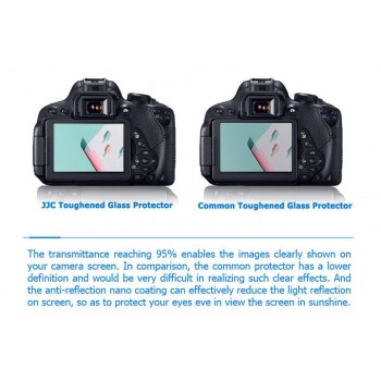 Ultra-thin Professional Glass LCD Screen Protector for Canon EOS 200D Rebel SL2