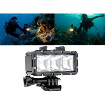 Waterproof LED Light for Gopro and Action Cameras
