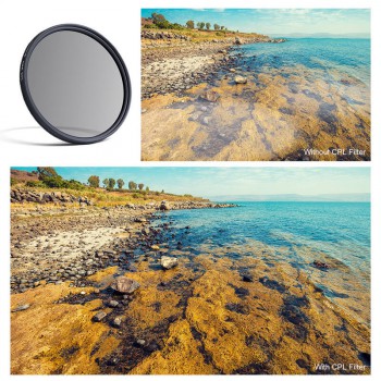 K&F Concept Professional Green HD Slim Multi Coated CPL Filter 58mm