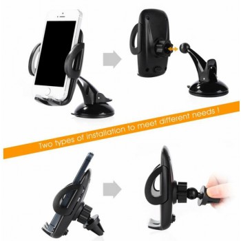 K&F Concepts Beschoi Car Phone Holder for Smartphone