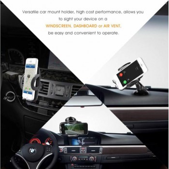 K&F Concepts Beschoi Car Phone Holder for Smartphone