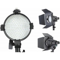 Studio Video Led Light with Dimmer and Barndoor
