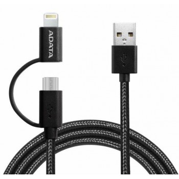 ADATA 2 in 1 Lightning and Micro USB 2m cable