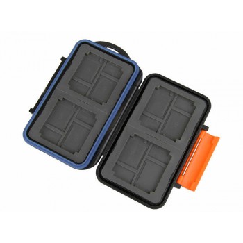 Memory Card Case Holder 4CF 8XD 8Micro SD Cards
