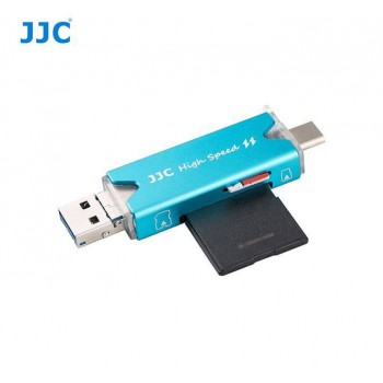 JJC Memory Card Case with Card Reader