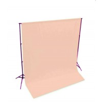 Premium Photo Studio Muslin Backdrop - Very Light Dusky Pink Shade