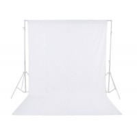 Premium Photo Studio Muslin Backdrop - White