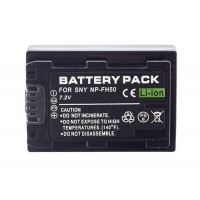 New NP-FH50 Battery for Sony Handycam A380 A330 A230 A290 HX1 SR87 SR77E