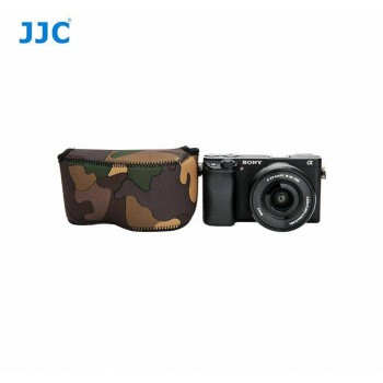 JJC Green Camo Camera Pouch