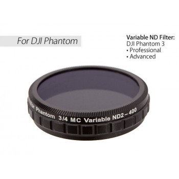 Variable ND Fader Filter for DJI Phantom 3 Professional / Advanced