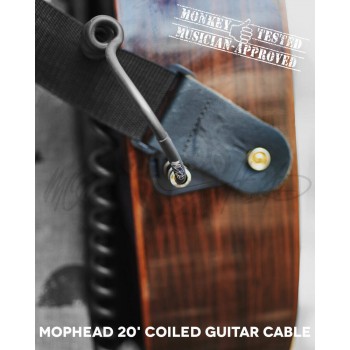 Mophead 6m Coiled Guitar and Instrument cable
