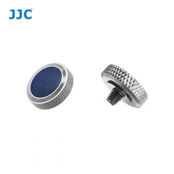 JJC Deluxe Soft Release Button Grey Blue