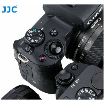 JJC Soft Release Button Black Convex and Concave