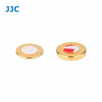 JJC Soft Release Button Brass Convex and Concave
