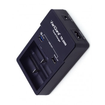 VariCore Battery Charger and Quick Charge 3.0 for 18650 26650 AA AAA etc