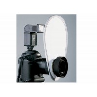 Universal foldable flash diffuser for most cameras
