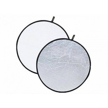 Huanor Reflector Light disc White and Silver 110cm